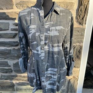 Express Camo Button Up